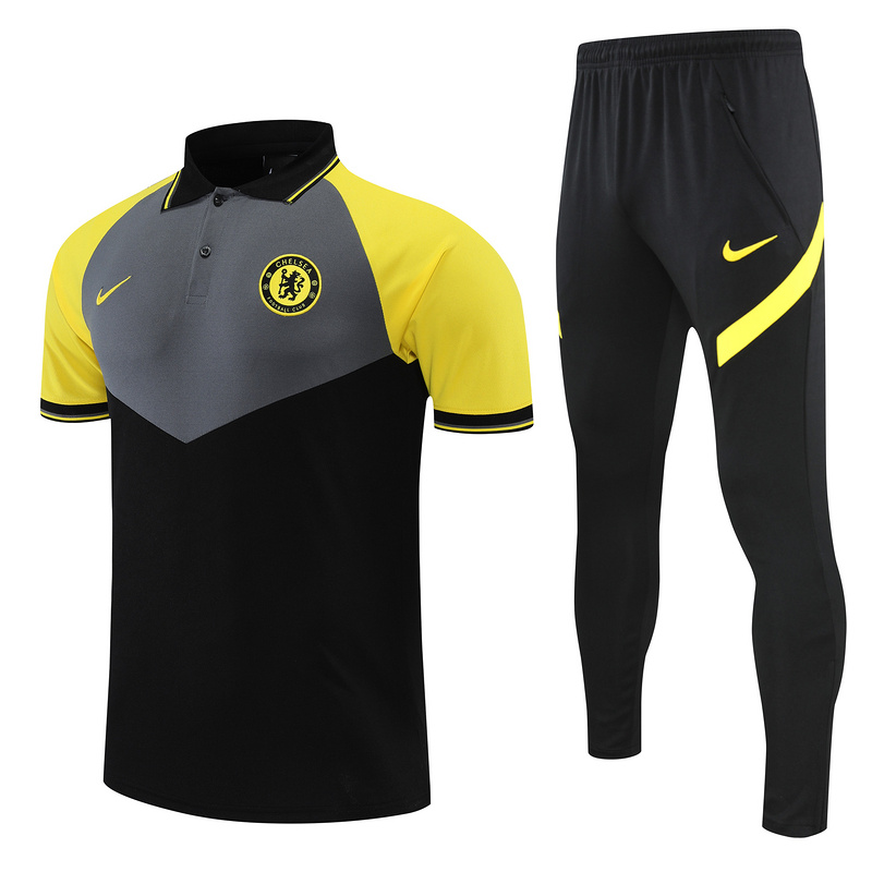 AAA Quality Chelsea 22/23 Grey/Black Training Kit Jerseys